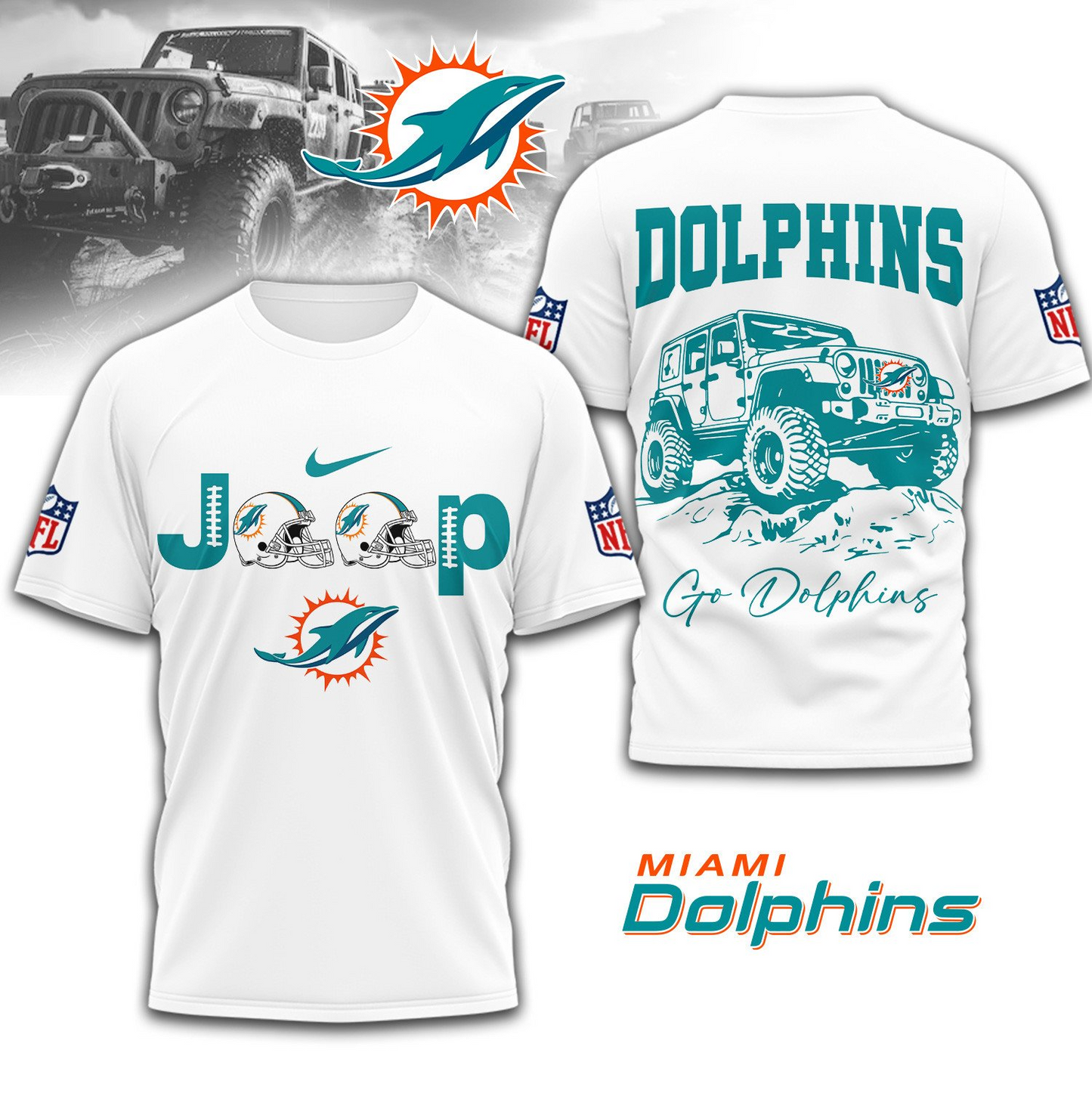 MD Premium NFL Jeep 3D Shirt DDT 101125 NTL