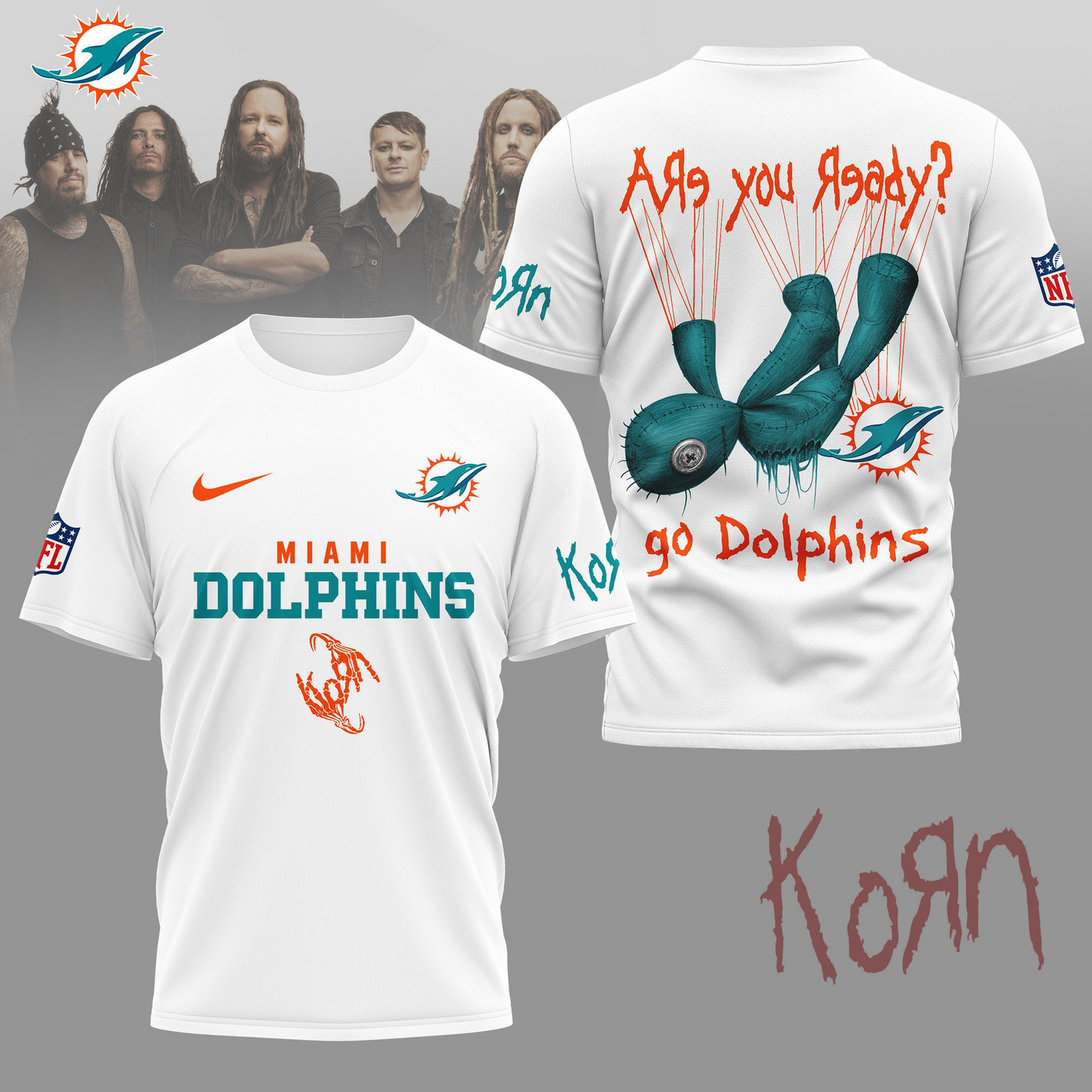 MD Premium NFL Korn Fan Shirt DDT CTND