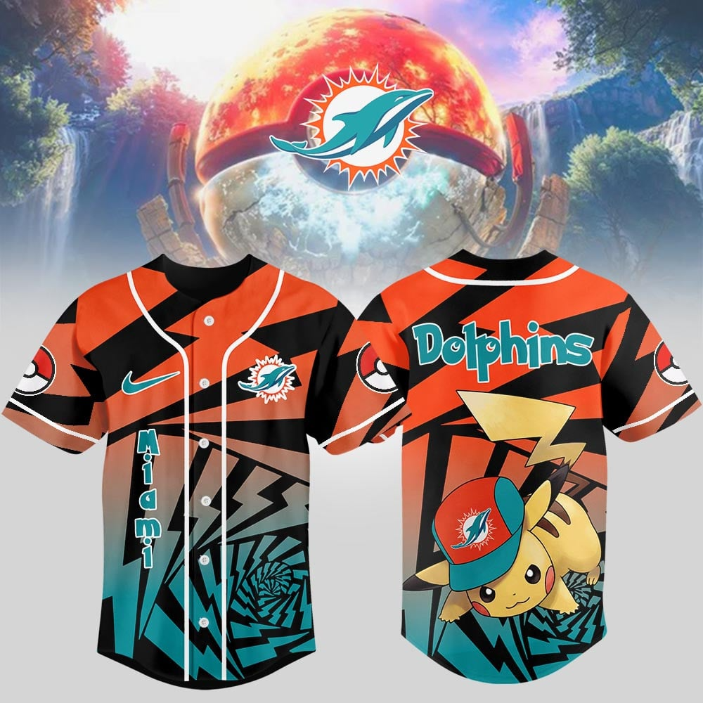 MD Premium NFL Pikachu Jersey Shirt DDT 101125 HLPHUONG