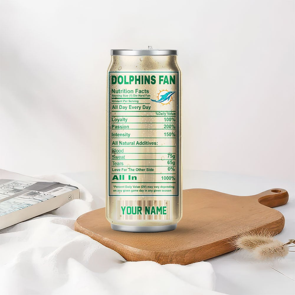 MD Premium NFL Starbucks Energy Can Tumbler DDT  NTL