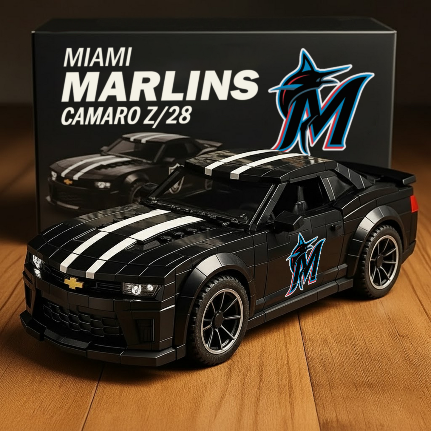 MIA x MLB Baseball Team Camaro Z28 1511 DatND DVT