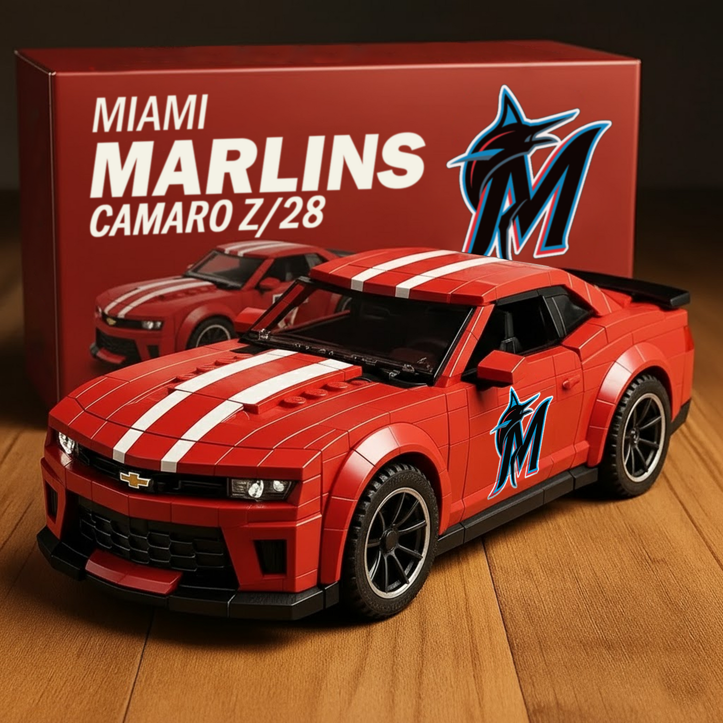 MIA x MLB Baseball Team Camaro Z28 1511 DatND DVT