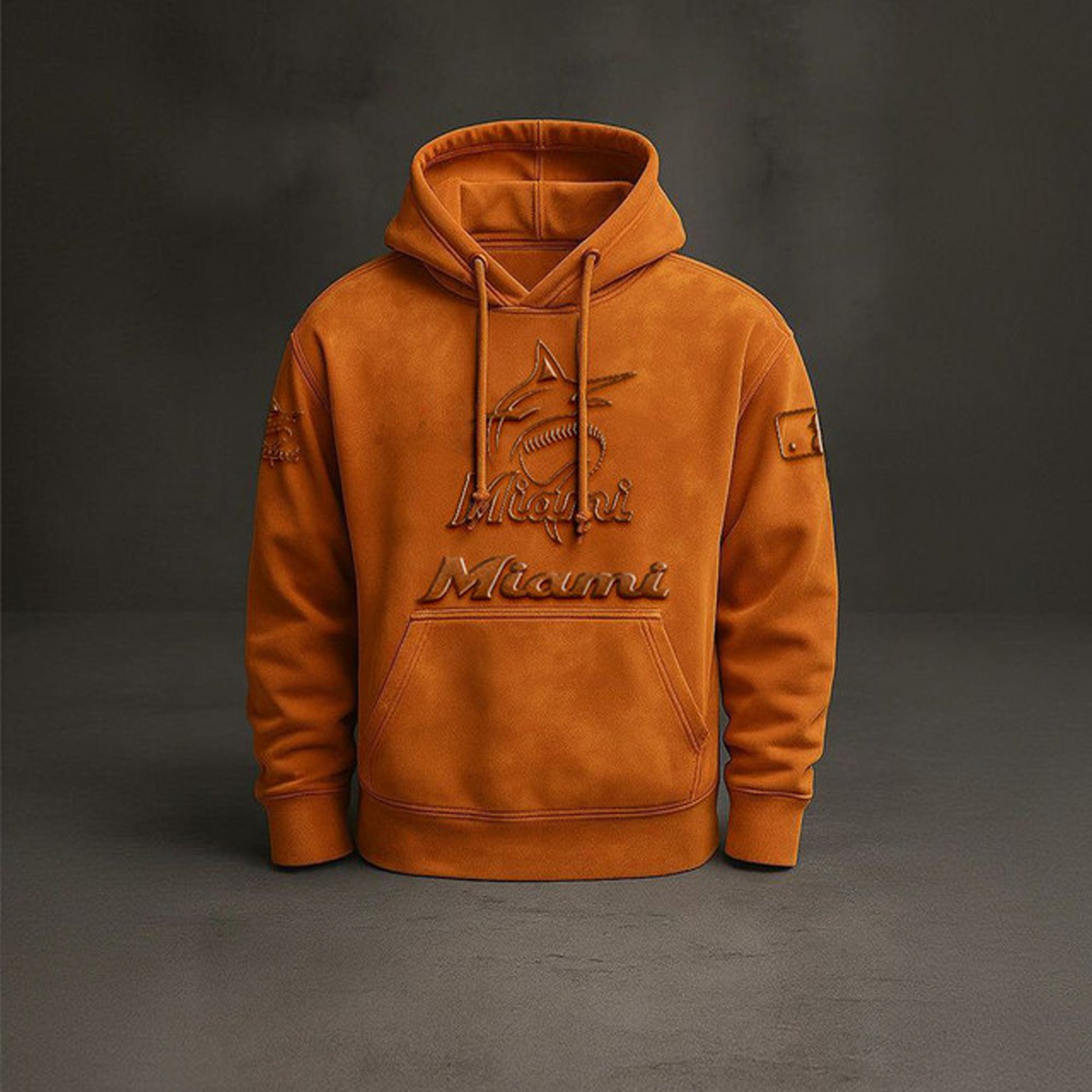 MIA  x MLB Embossed Hoodie DatND THUONGNH