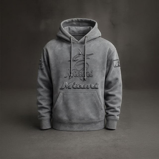 MIA  x MLB Embossed Hoodie DatND THUONGNH