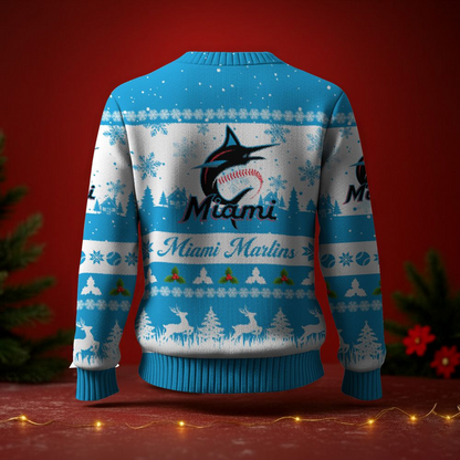 MIA x MLB Ugly Sweater 2025 DATND TANTD