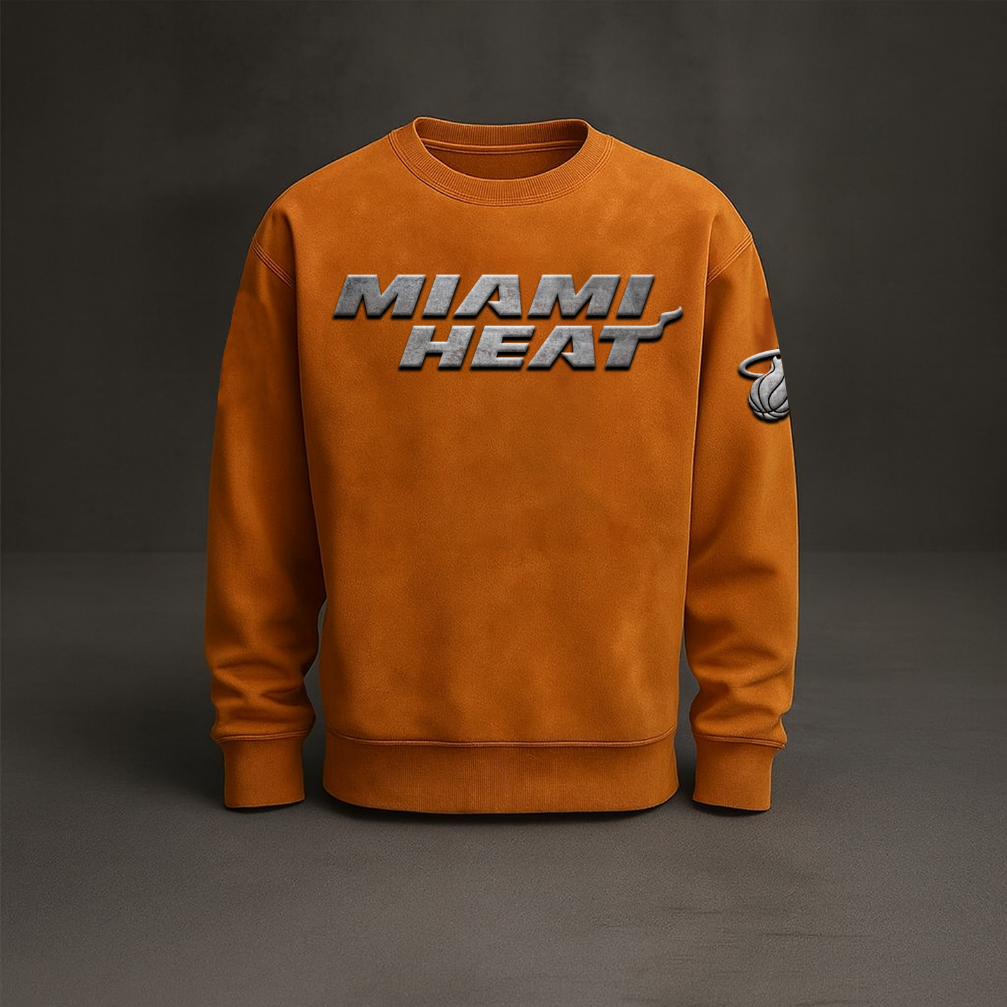 MIA x NBA Embossed Sweat Shirt DATND TANTD
