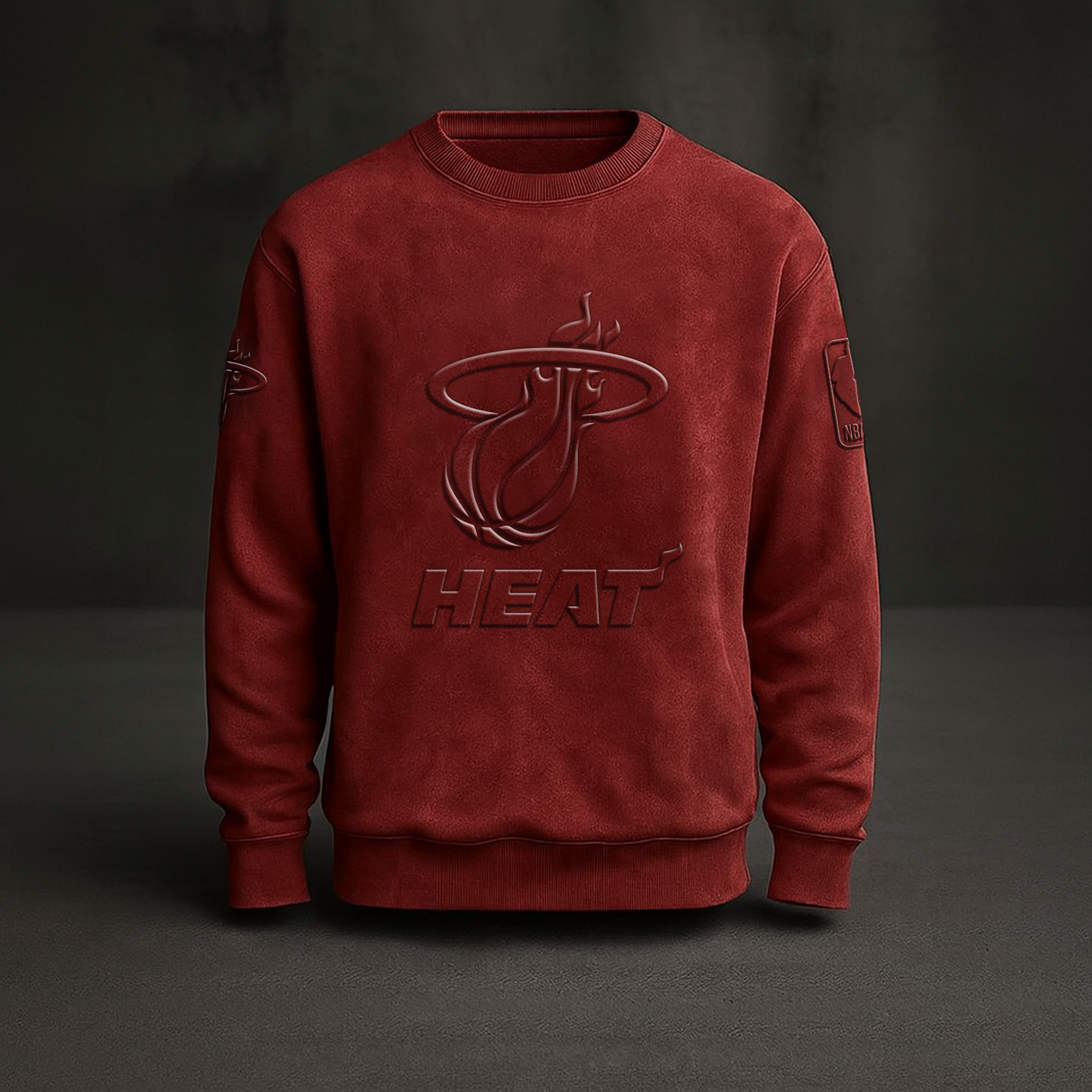MIA x NBA Embossed Sweatshirt DatND DVT