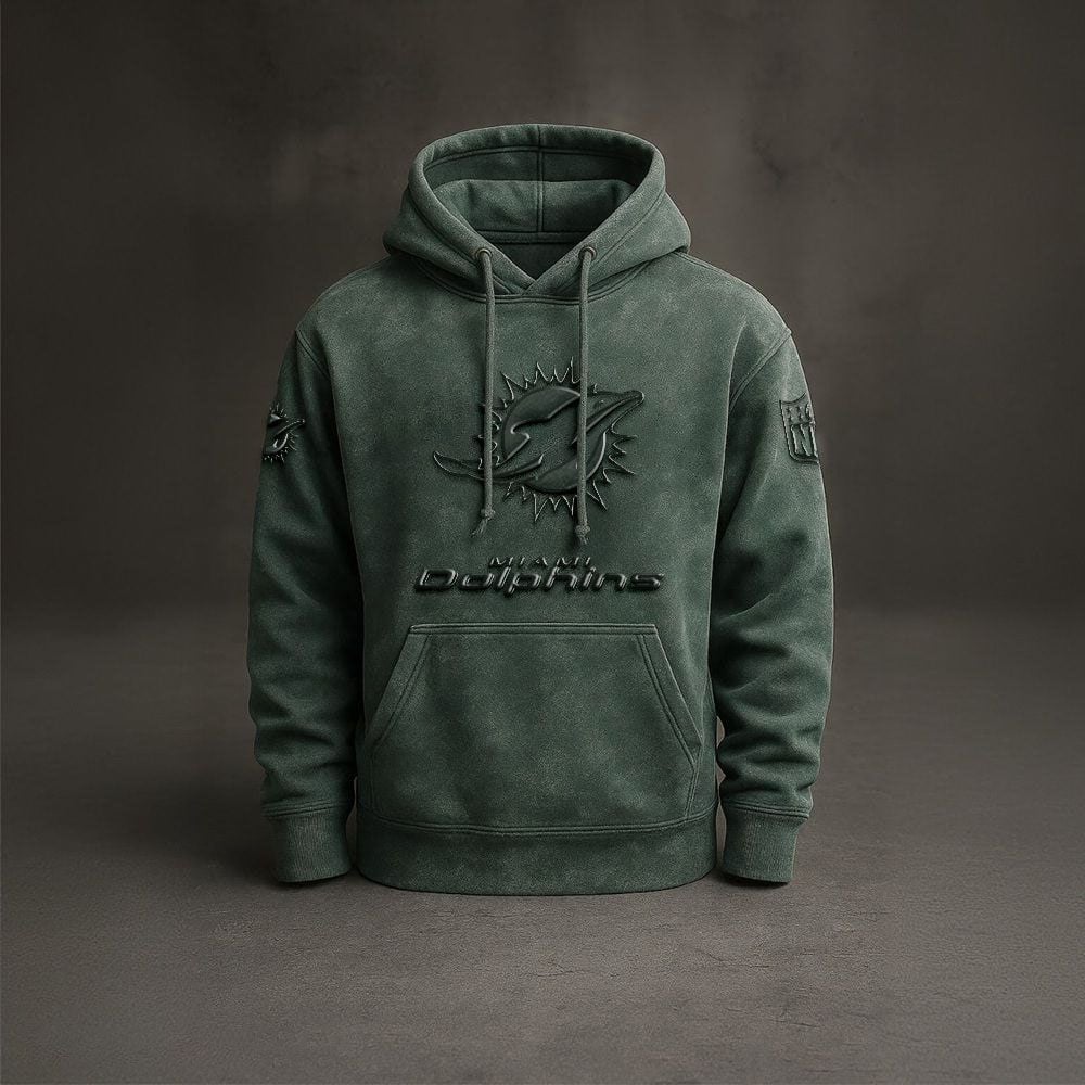 MIA x NFL Embossed Hoodie DatND DVT