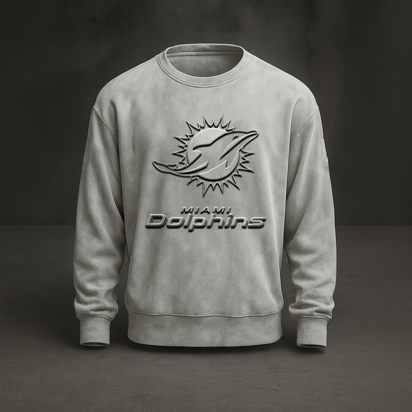 MIA x NFL Embossed Sweat Shirt DATND TANTD