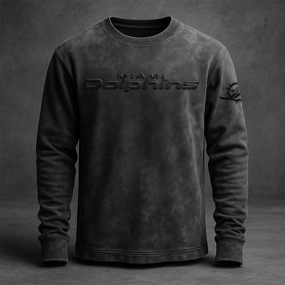 MIA x NFL Embossed SweatShirt DATND TANTD