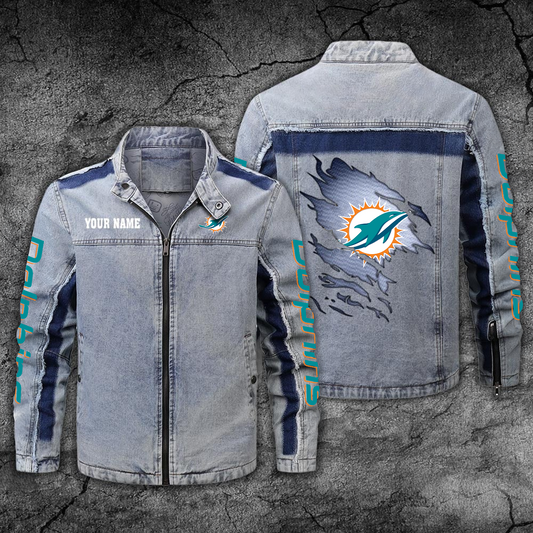 MIA x NFL Jean Jacket DATND TANTD
