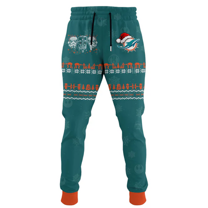 MIA x NFL Unisex Merry Christmas The Force Edition Hoodie DATND TANTD