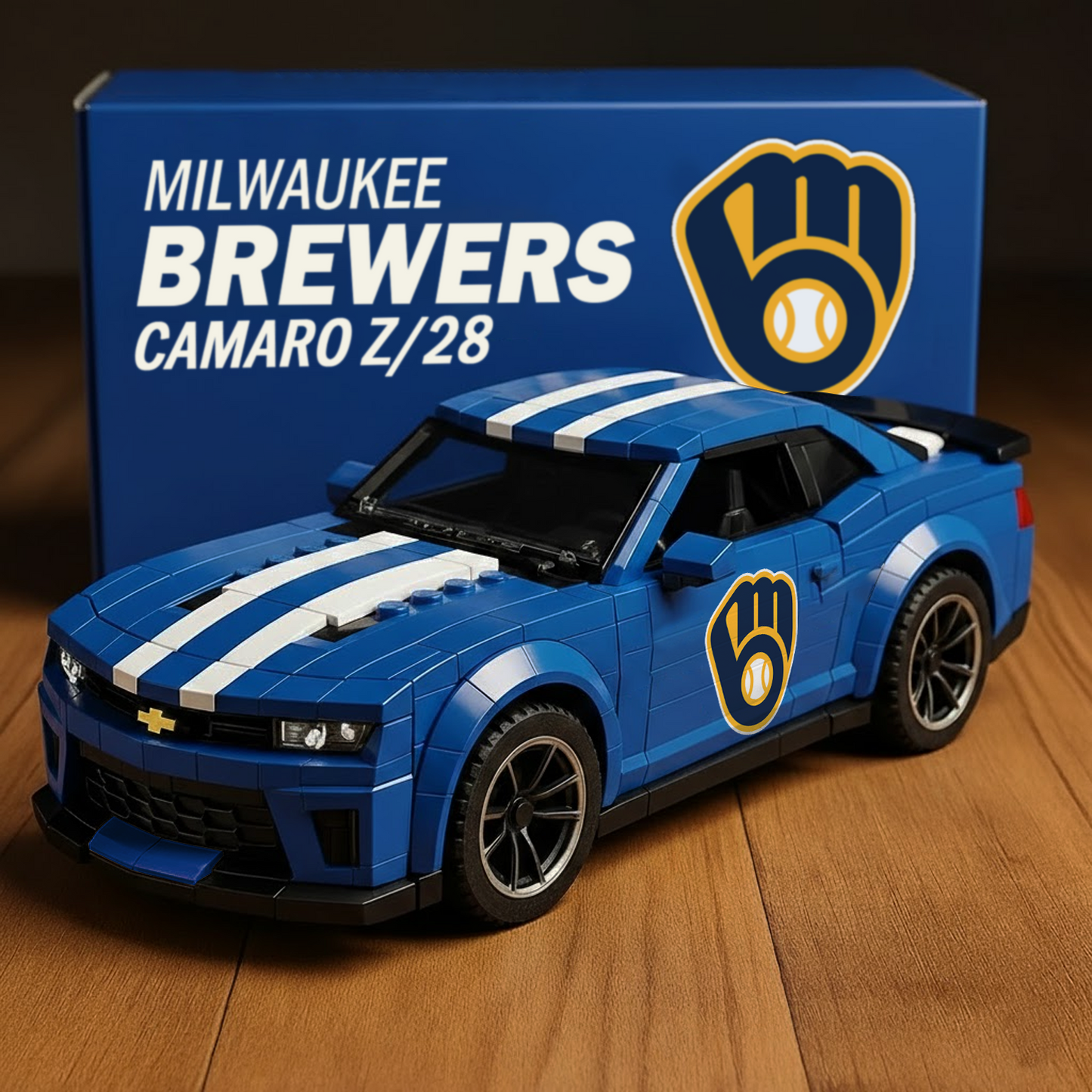 MIL x MLB Baseball Team Camaro Z28 1511 DatND DVT