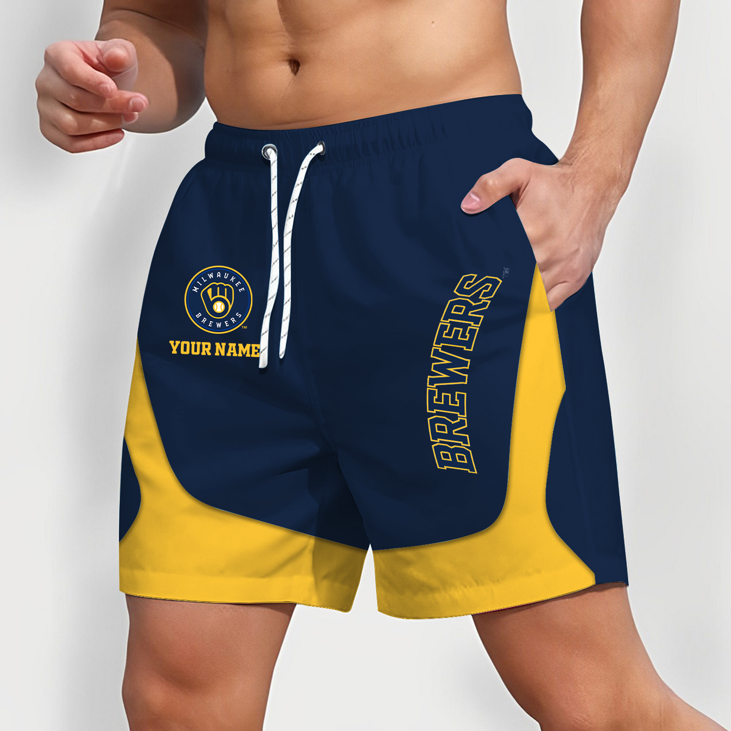 MIL x MLB Team Special Short Pants For Men Custom Name Gifts DATND TANTD