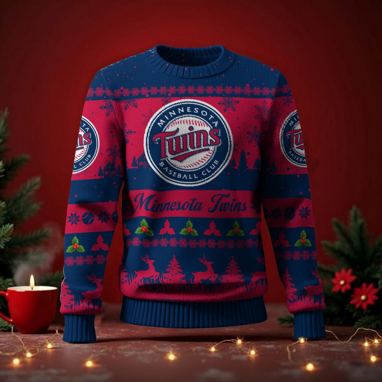 MIN x MLB Ugly Sweater 2025 DATND TANTD