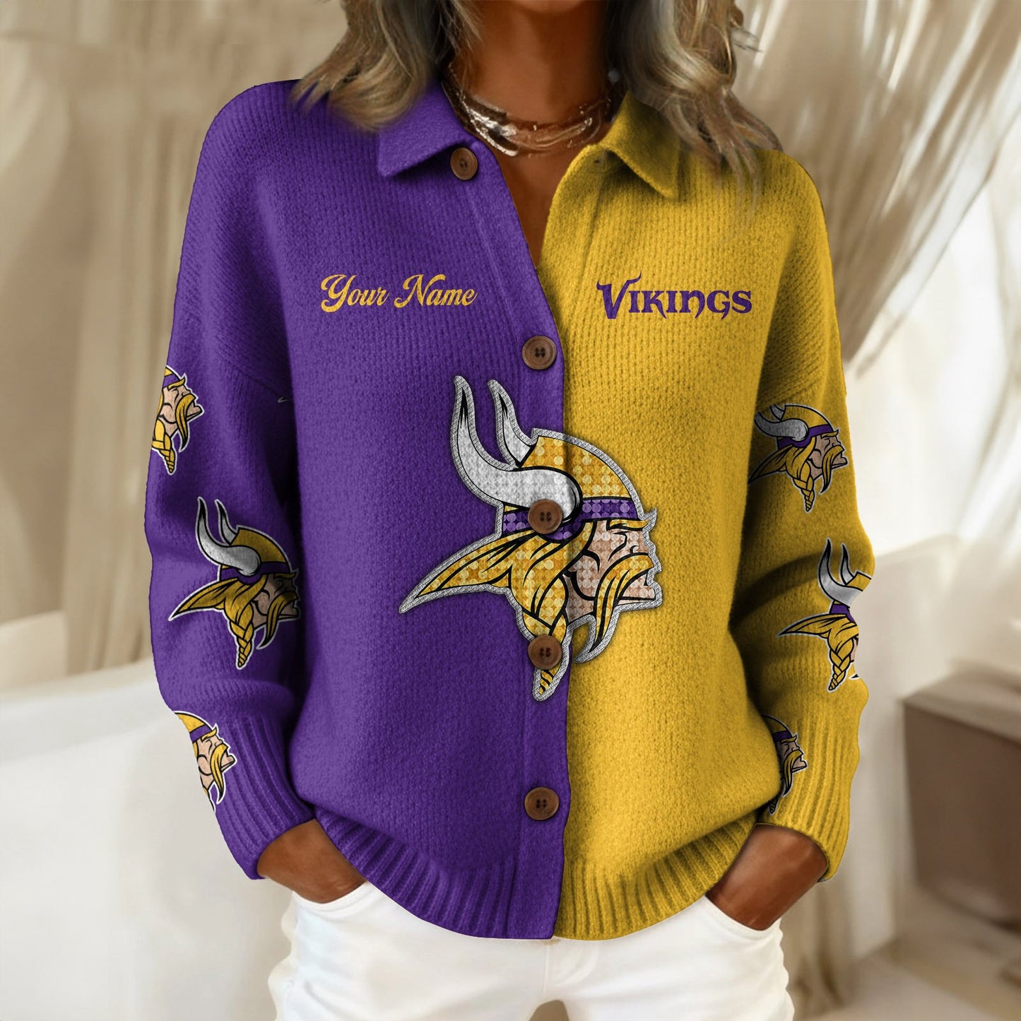 MIN x NFL Cardigan Jacket 1011 DatND DVT