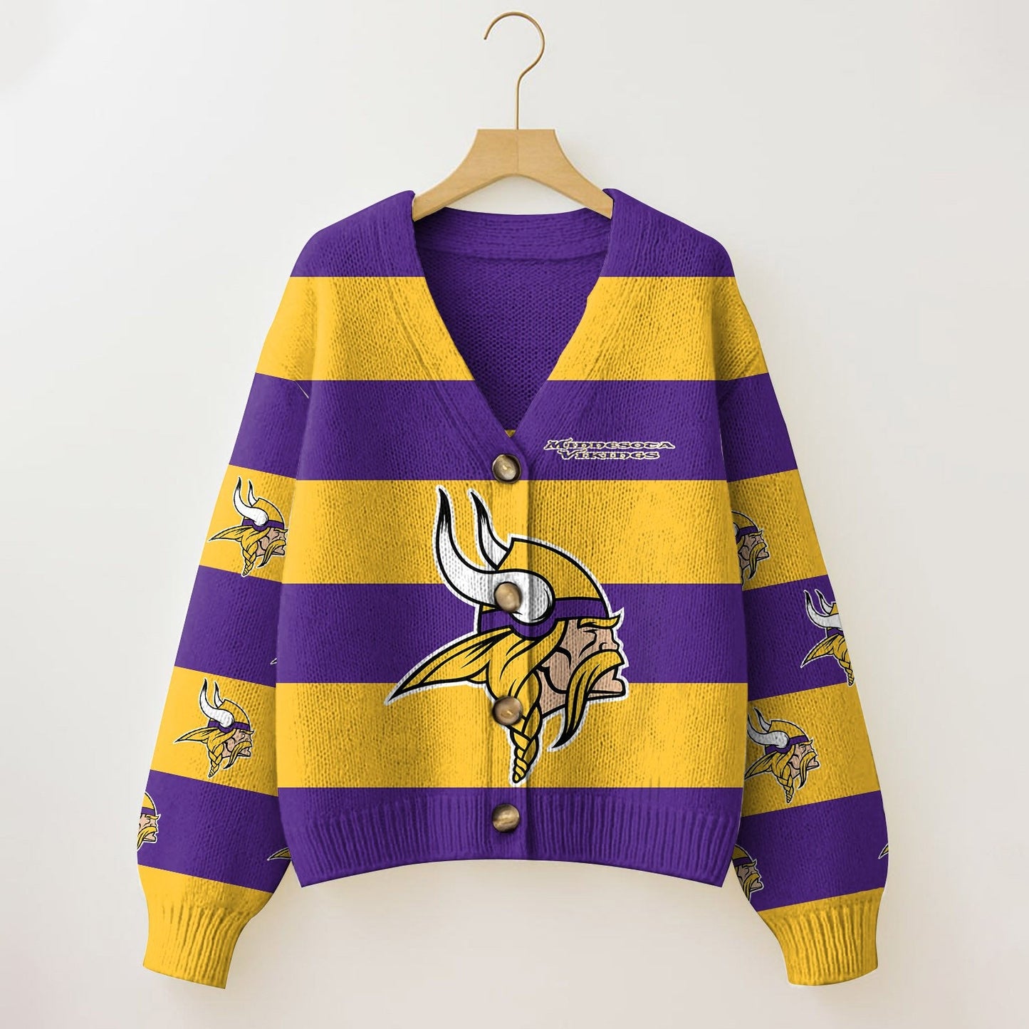 MIN x NFL Cardigan Sweatshirt With Button  DatND DVT