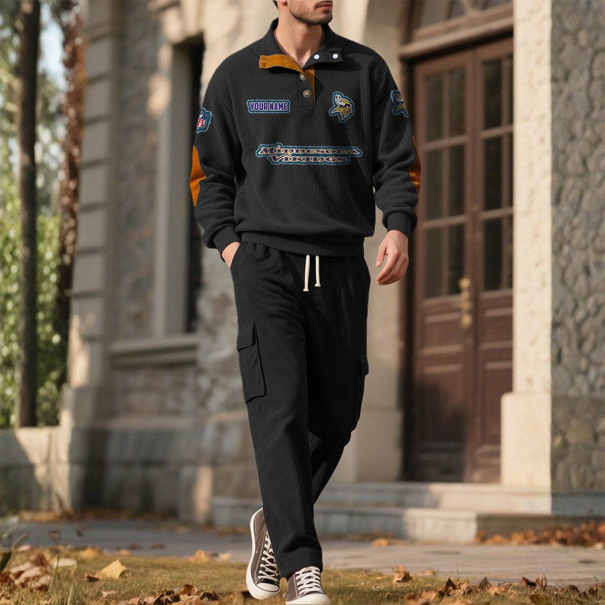 MIN x NFL Men's Corduroy Sweatshirt 1011 DatND DVT