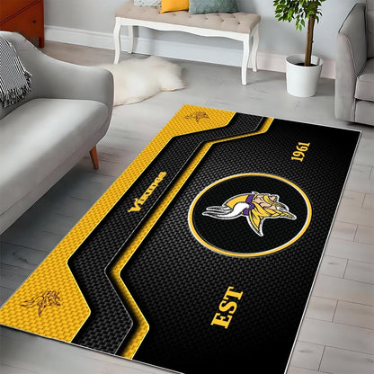 MIN x NFL Modern Sports Living Room Rug DatND DVT
