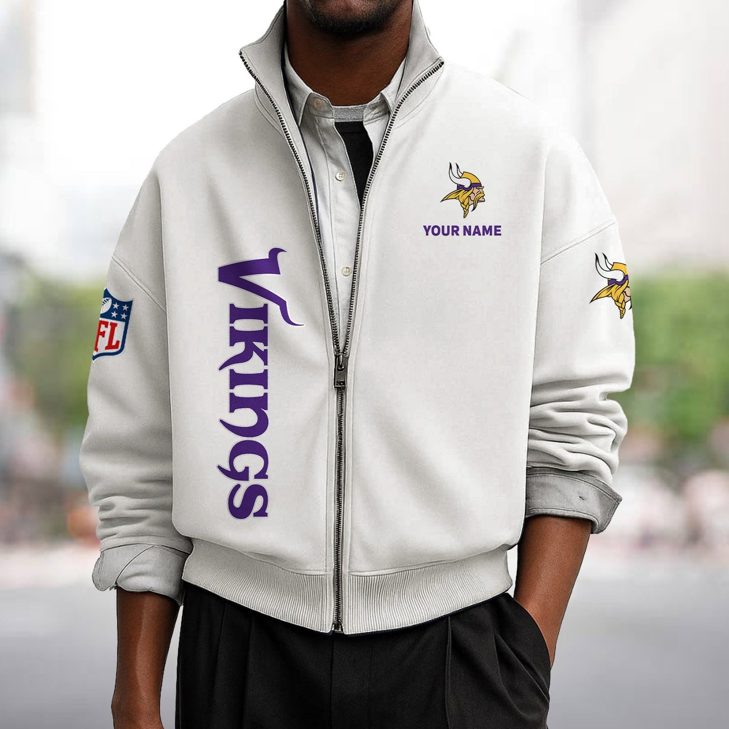 MIN x NFL Sweatshirt Full Zip DATND TANTD