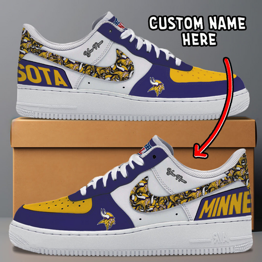 MIN x NFL Trending Air Force 1 Personalized DATND TANTD