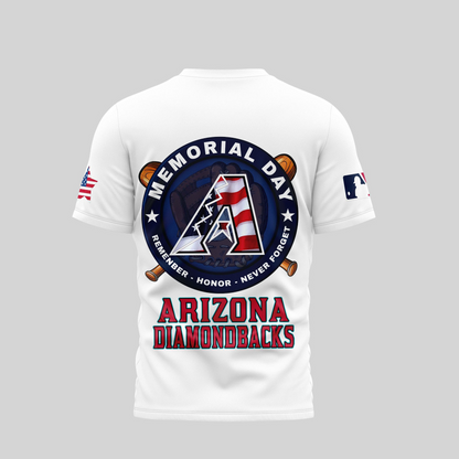 MLB Arizona Diamondbacks Memorial Day Shirt DDTTTV