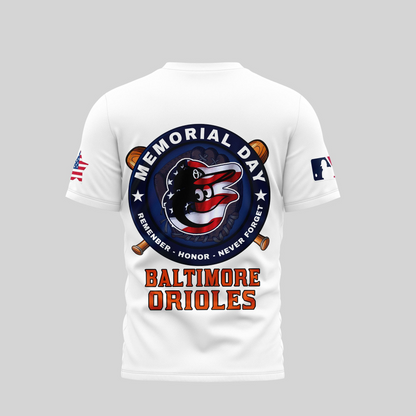 MLB Baltimore Orioles Memorial Day Shirt DDTTTV