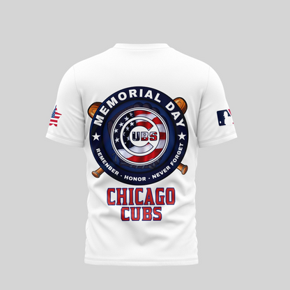 MLB Chicago Cubs Memorial Day Shirt DDTTTV