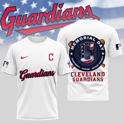 MLB Cleveland Guardians Memorial Day Shirt DDTTTV