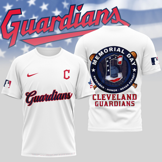 MLB Cleveland Guardians Memorial Day Shirt DDTTTV