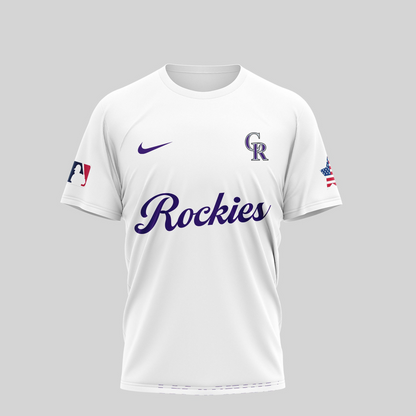 MLB Colorado Rockies Memorial Day Shirt DDTTTV