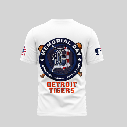 MLB Detroit Tigers Memorial Day Shirt DDTTTV