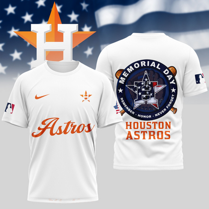 MLB Houston Astros Memorial Day Shirt DDTTTV