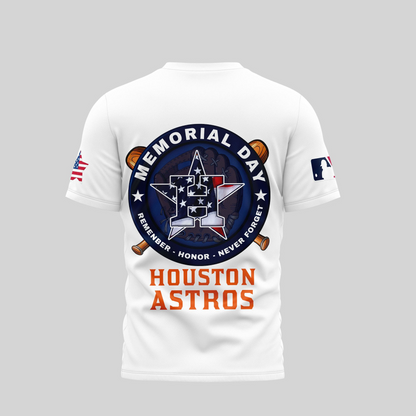 MLB Houston Astros Memorial Day Shirt DDTTTV