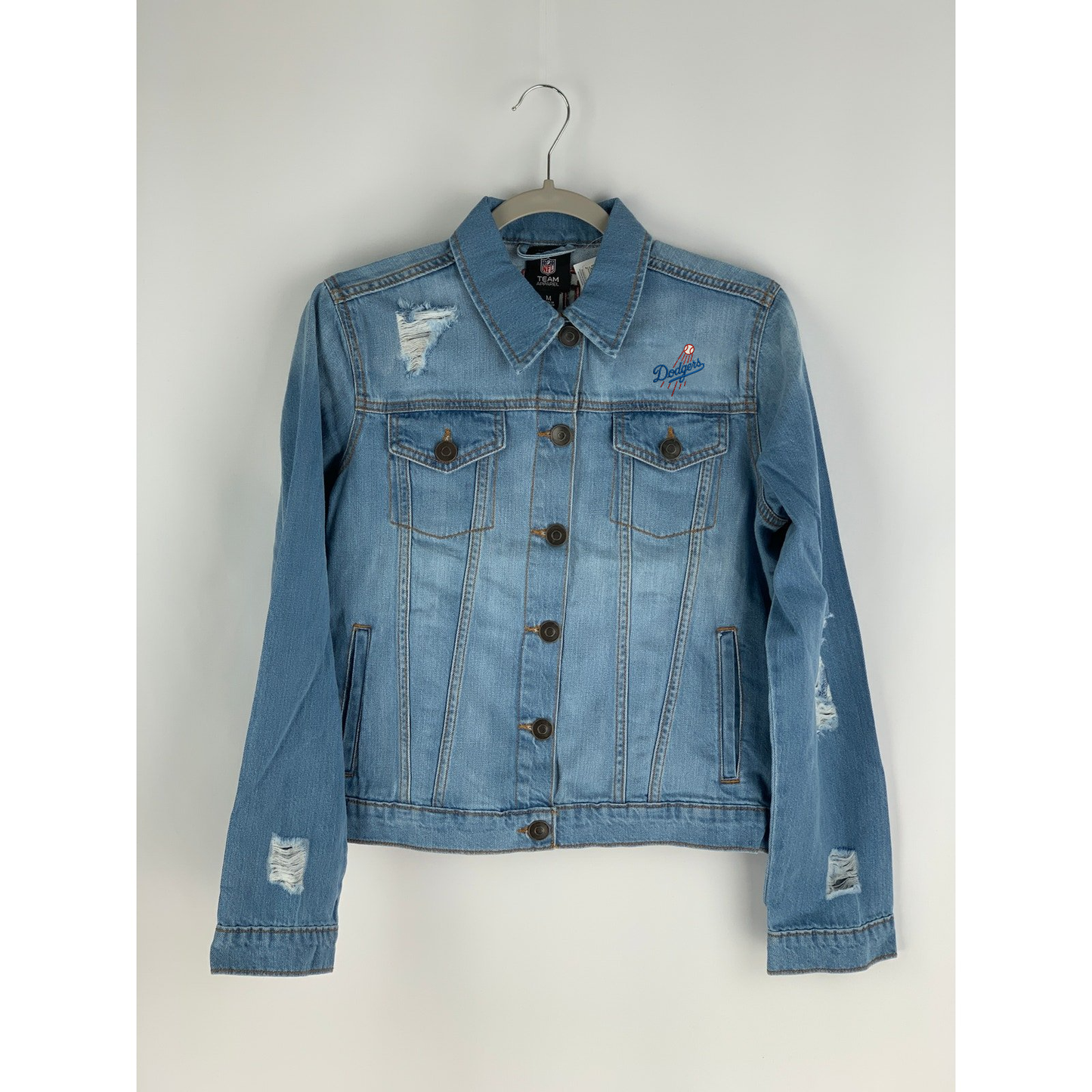 MLB LAD Women Denim Days Jacket DDTCTND