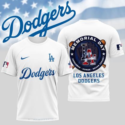 MLB Los Angeles Dodgers Memorial Day Shirt DDTTTV
