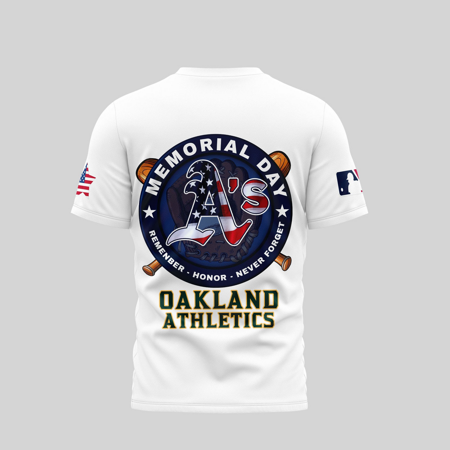 MLB Oakland Athletics Memorial Day Shirt DDTTTV
