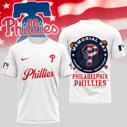 MLB Philadelphia Phillies Memorial Day Shirt DDTTTV