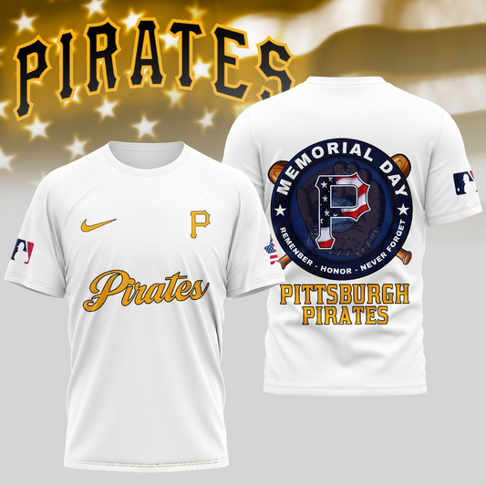MLB Pittsburgh Pirates Memorial Day Shirt DDTTTV