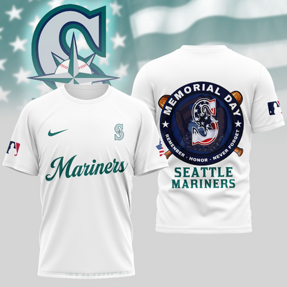 MLB Seattle Mariners Memorial Day Shirt DDTTTV