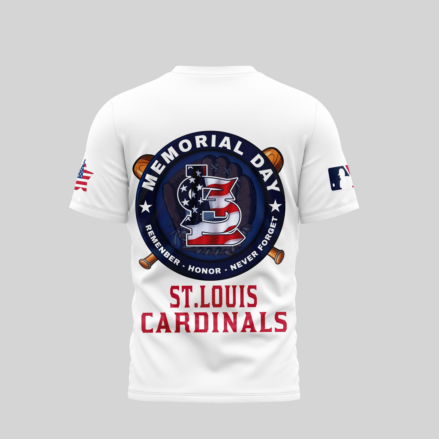 MLB St.Louis Cardinals Memorial Day Shirt DDTTTV