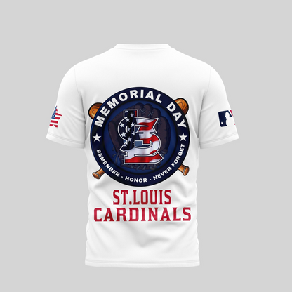 MLB St.Louis Cardinals Memorial Day Shirt DDTTTV