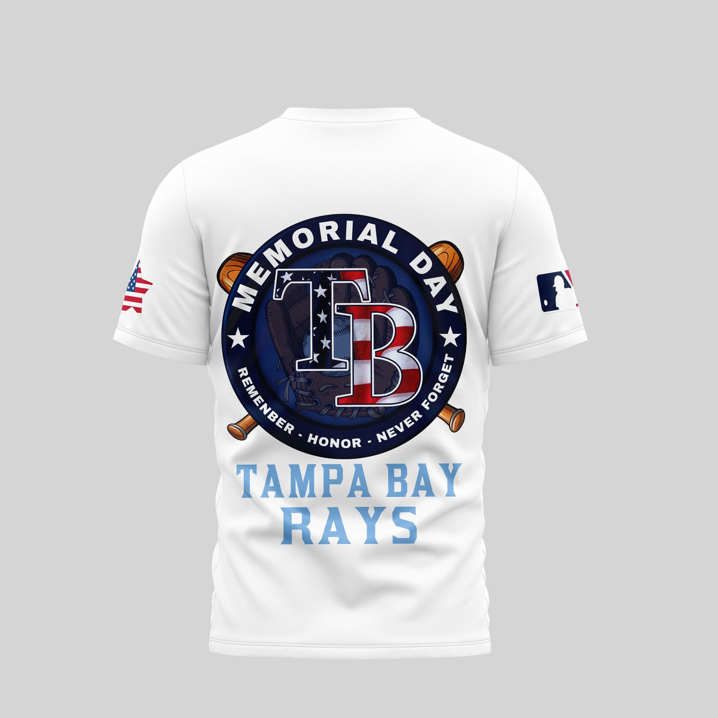 MLB Tampa Bay Rays Memorial Day Shirt DDTTTV