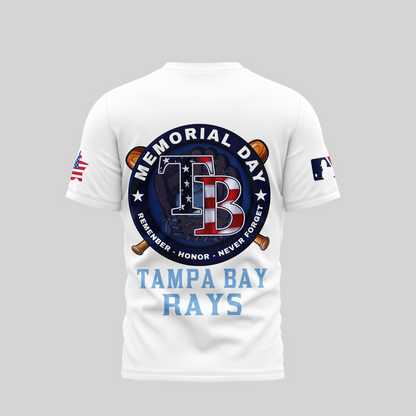 MLB Tampa Bay Rays Memorial Day Shirt DDTTTV