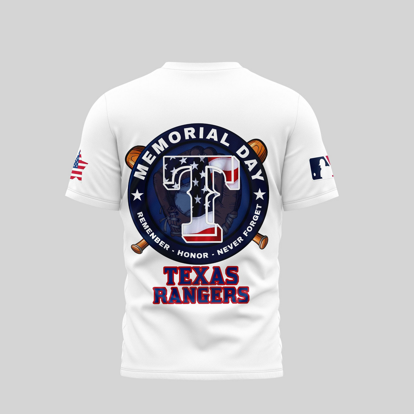MLB Texas Rangers Memorial Day Shirt DDTTTV