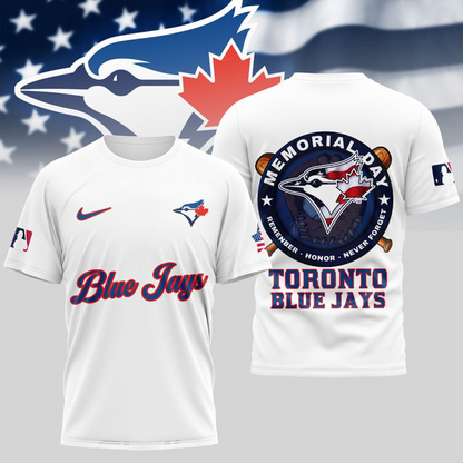 MLB Toronto Blue Jays Memorial Day Shirt DDTTTV