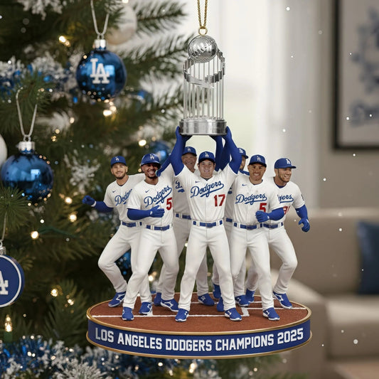 MLB x LAD World Series Champions 2025 Baseball Ornaments HLP HLPHUONG