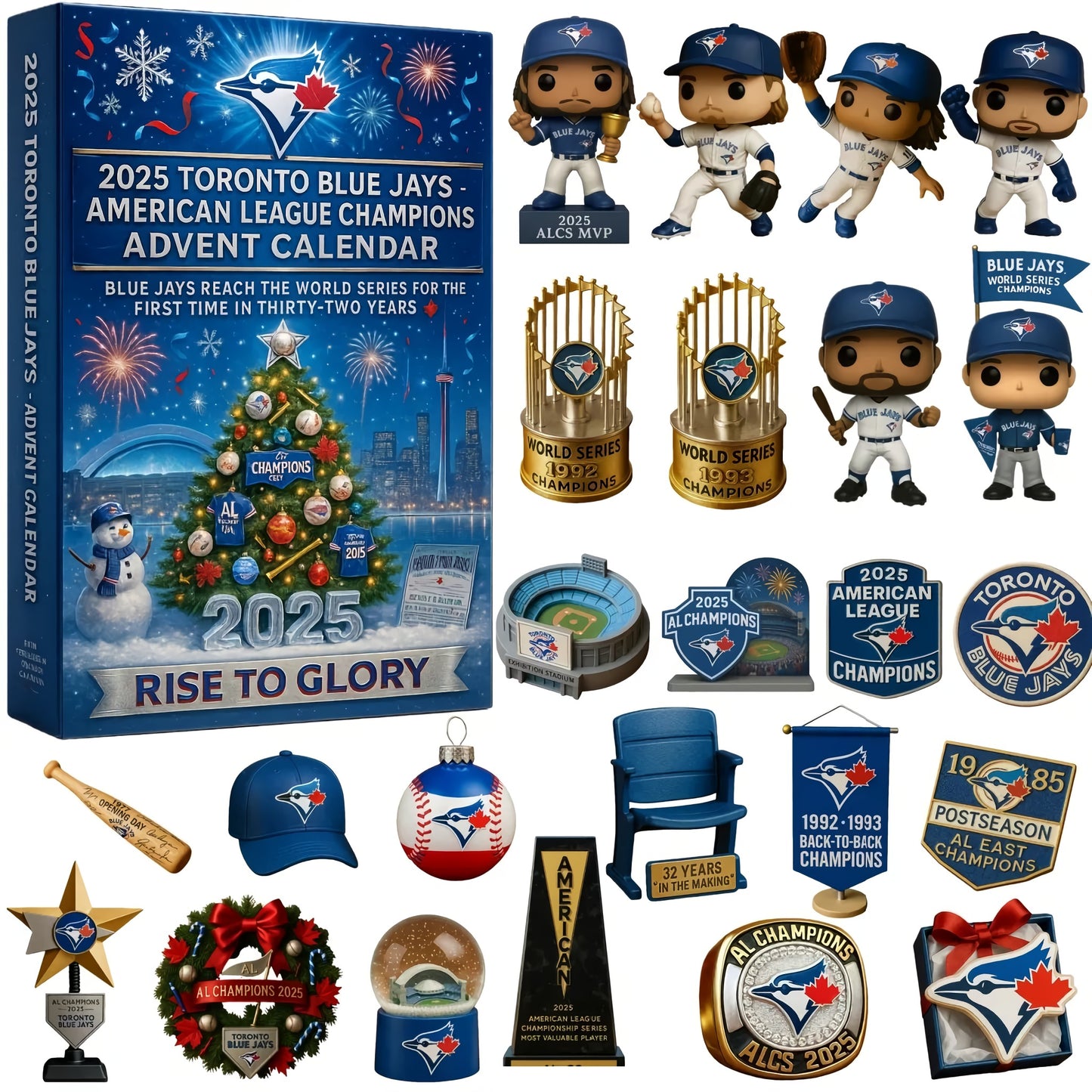 MLB x TOR Rise To Glory 2025 Advent Calendar HLP HLPHUONG