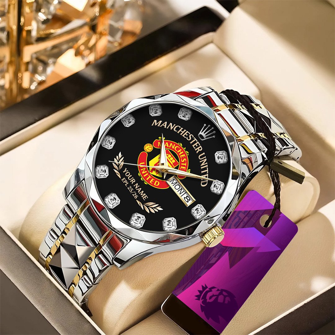 MUN x EPL Alloy Luxury Quartz Watch DatND DVT