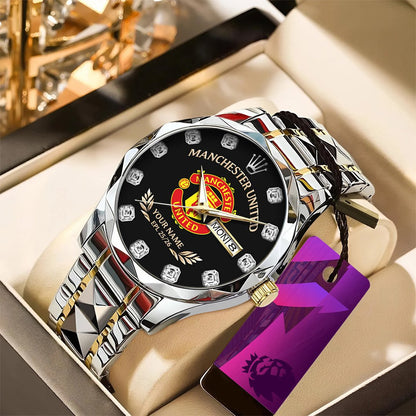 MUN x EPL Alloy Luxury Quartz Watch DatND DVT